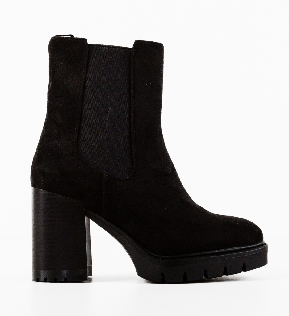 Botine dama Gideon Negre - 3 | YEO