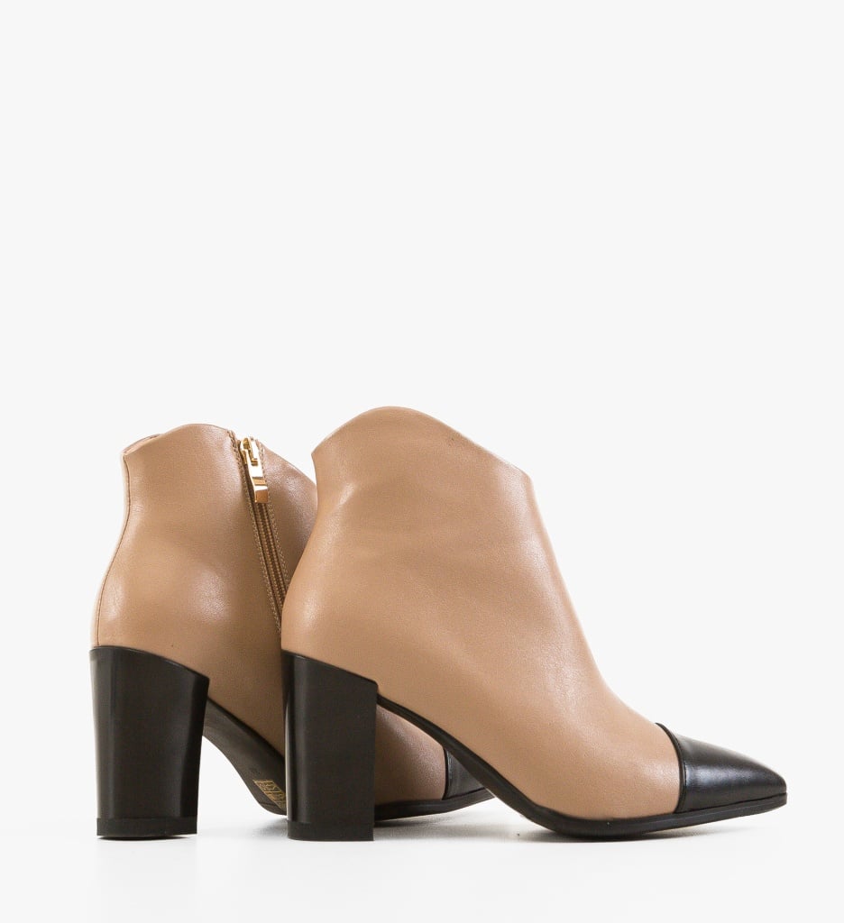 Botine dama Glenna Bej - 3 | YEO