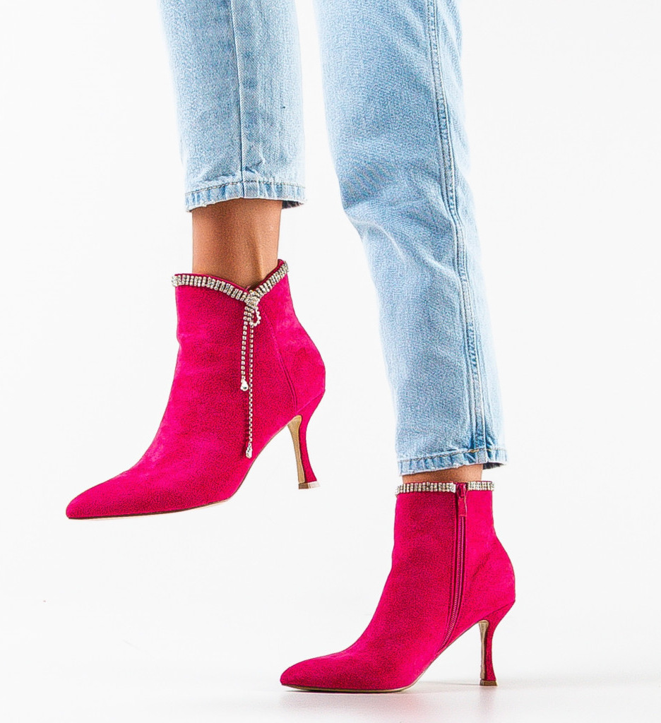 Botine dama Herring Fuchsia - 1 | YEO