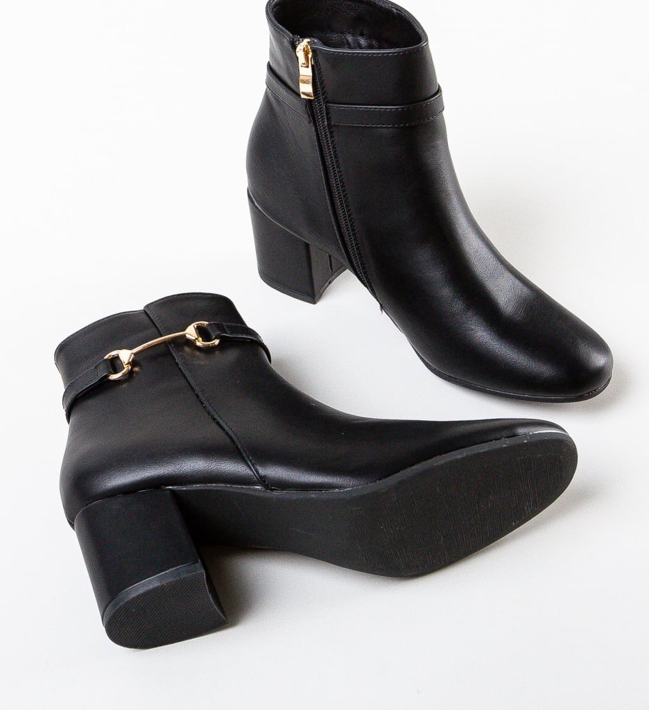 Botine dama Hodge Negre - 5 | YEO