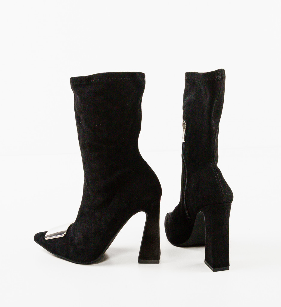 Botine dama Ilenia Negre 2 - 4 | YEO