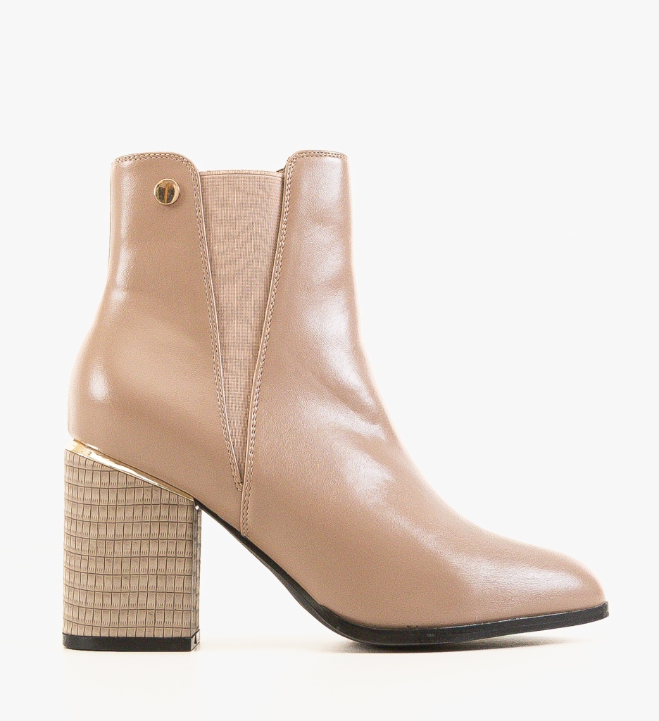 Botine dama Inimay Khaki - 3 | YEO