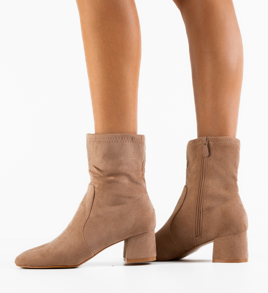 Botine dama Ismael Khaki - 2 | YEO