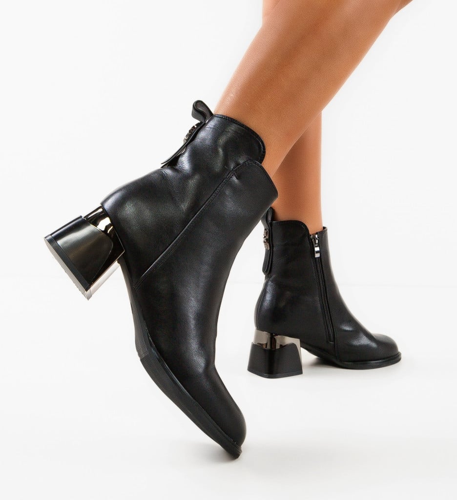 Botine dama Issy Negre - 2 | YEO