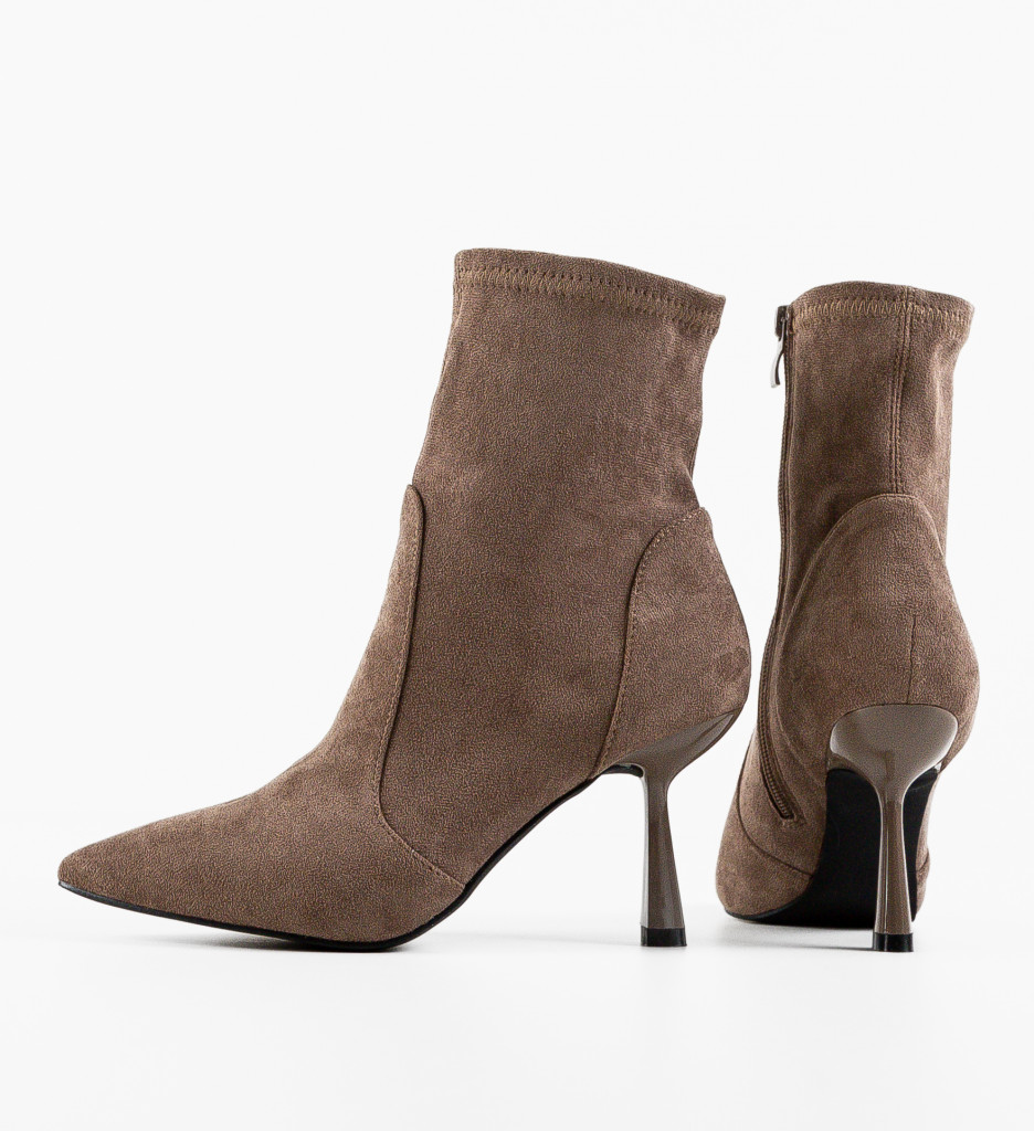 Botine dama Jak Khaki - 5 | YEO