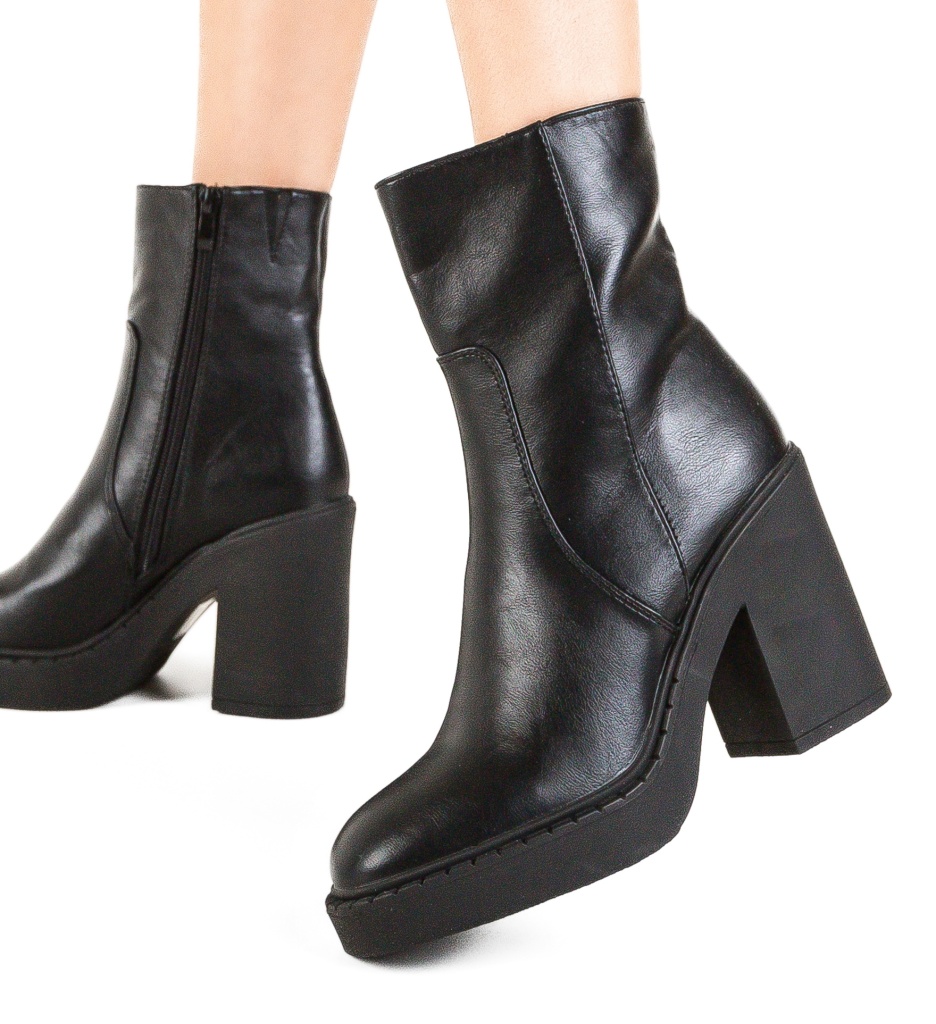 Botine dama Justice Negre 4