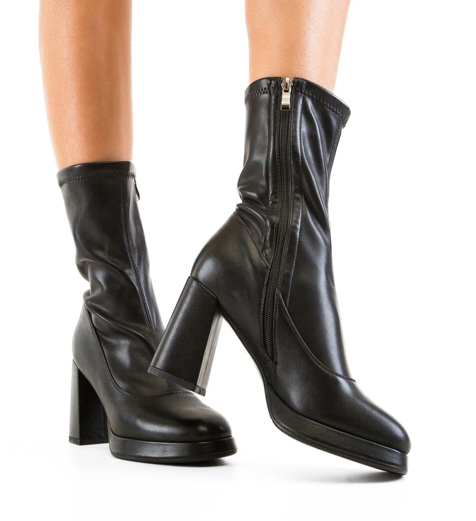 Botine dama Kaleva Negre - 2 | YEO