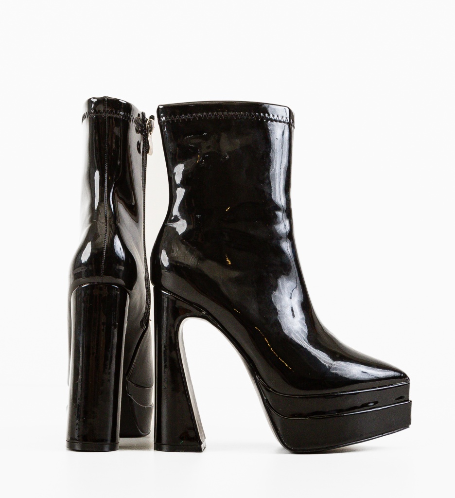 Botine dama Kunza Negre - 3 | YEO