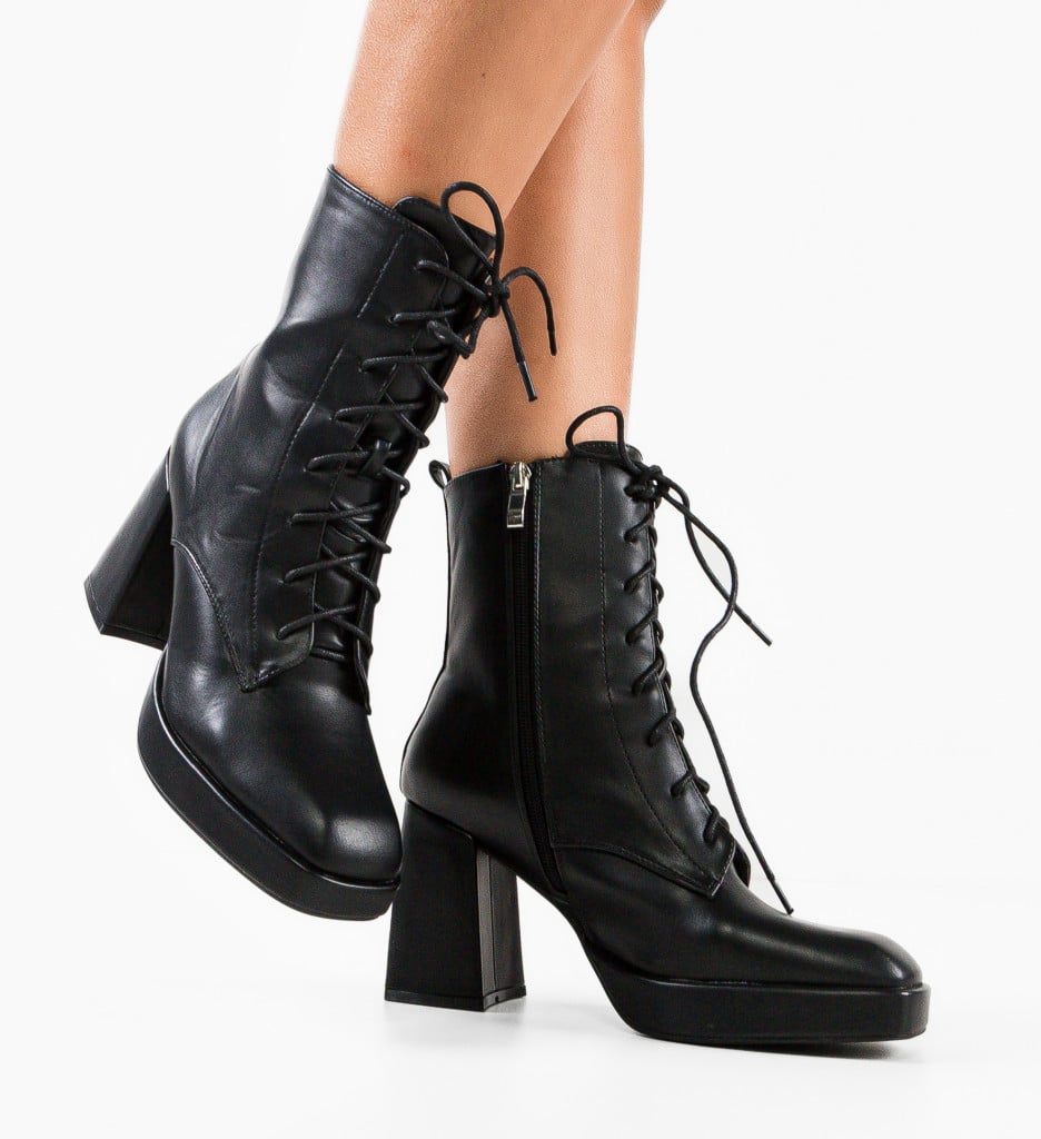 Botine dama Lera Negre - 2 | YEO