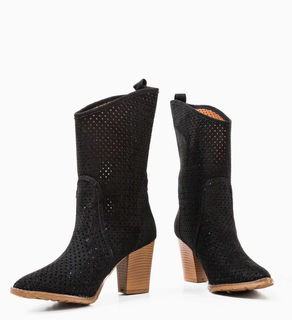 Botine dama Lololi Negre - 2 | YEO