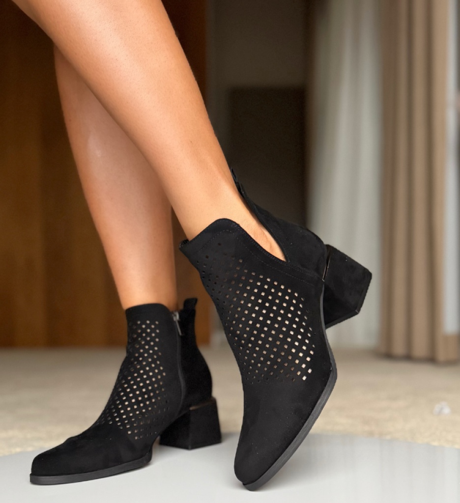 Botine dama Maraya Negre