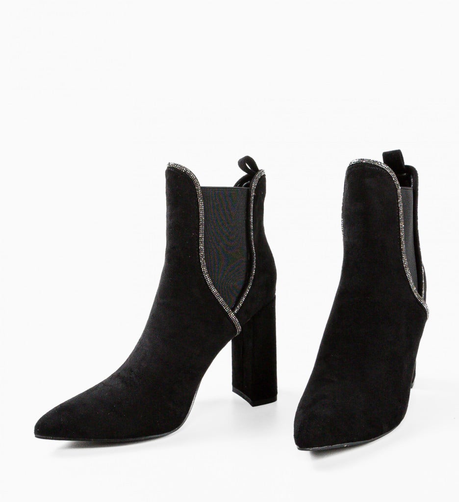 Botine dama Mckay Negre - 5 | YEO