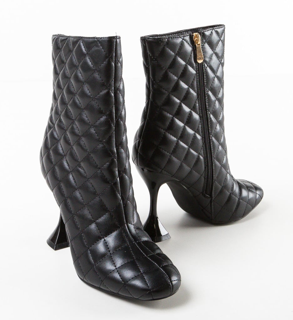 Botine dama Melina Negre - 5 | YEO