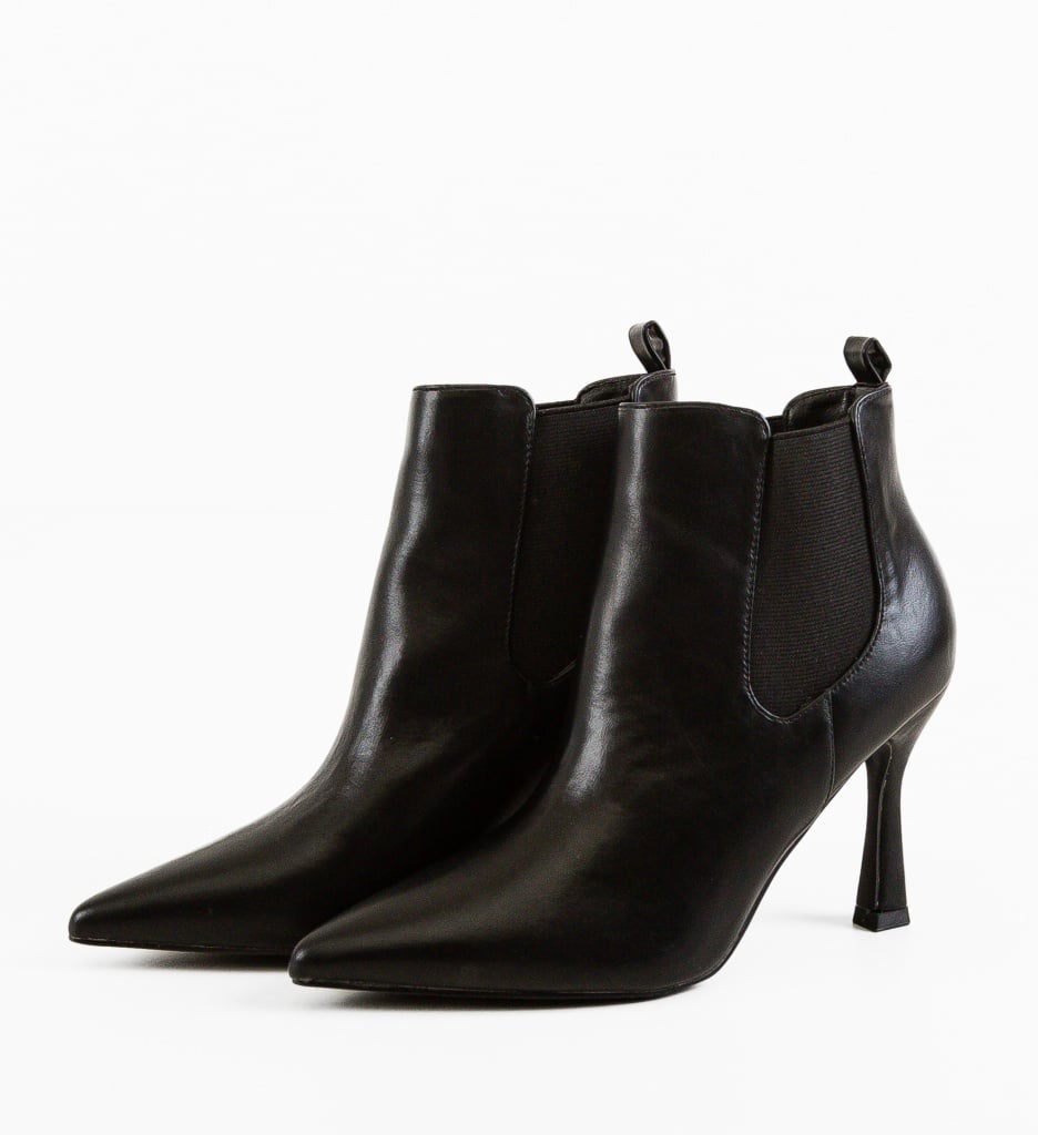 Botine dama Meny Negre 2 - 5 | YEO