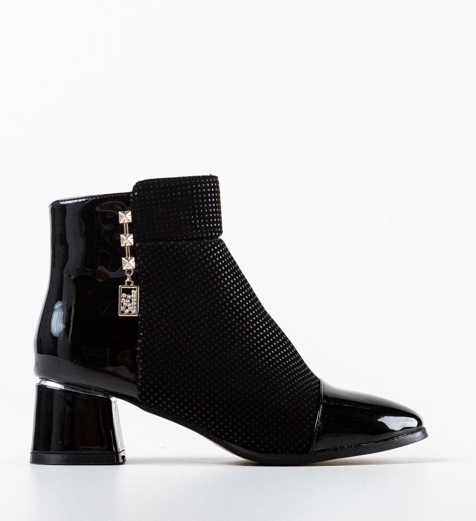 Botine dama Moesha Negre - 3 | YEO