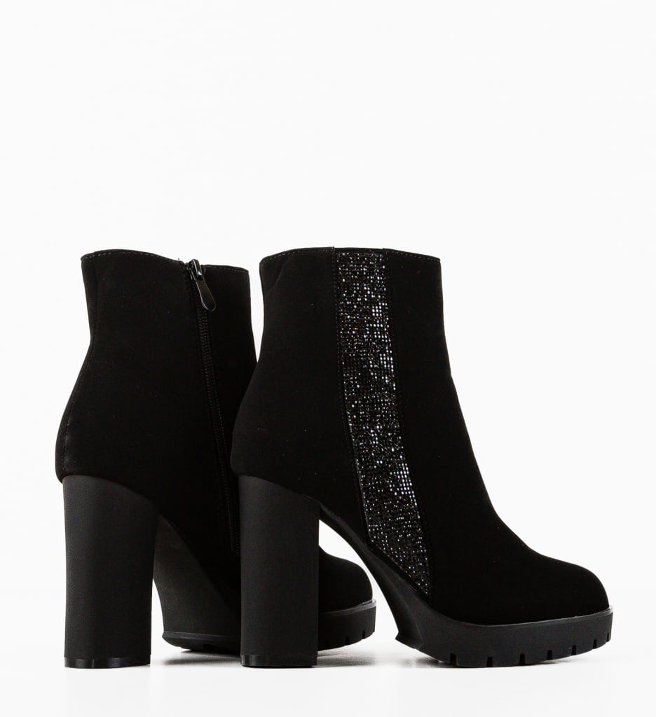 Botine dama Nabil Negre - 4 | YEO