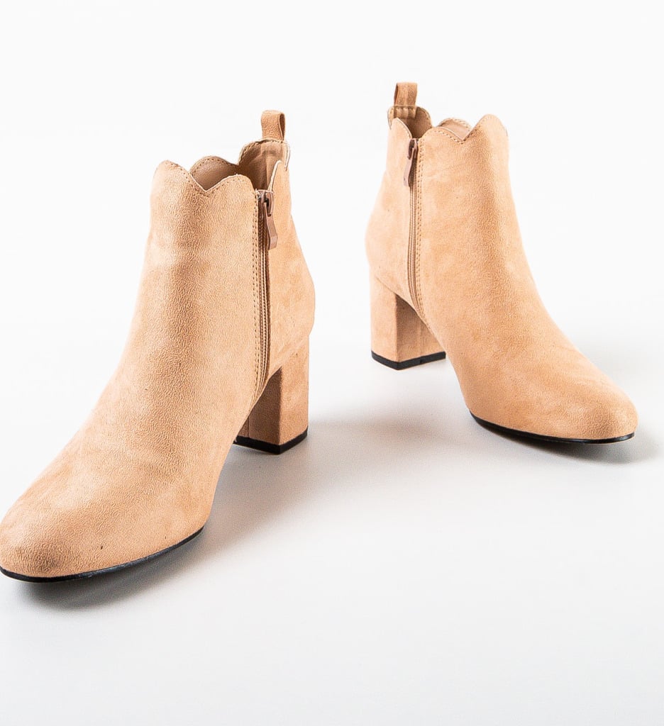 Botine dama Navarro Khaki - 5 | YEO