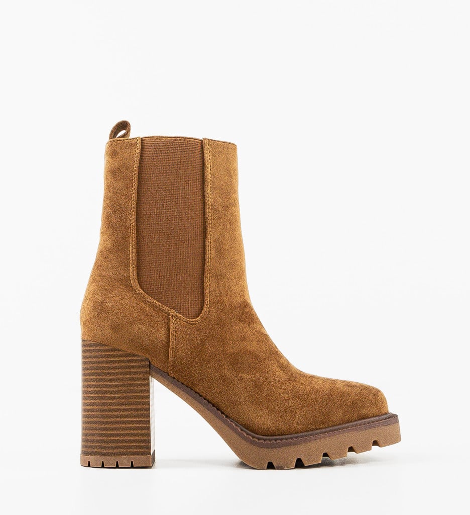 Botine dama Nevymar Camel - 4 | YEO