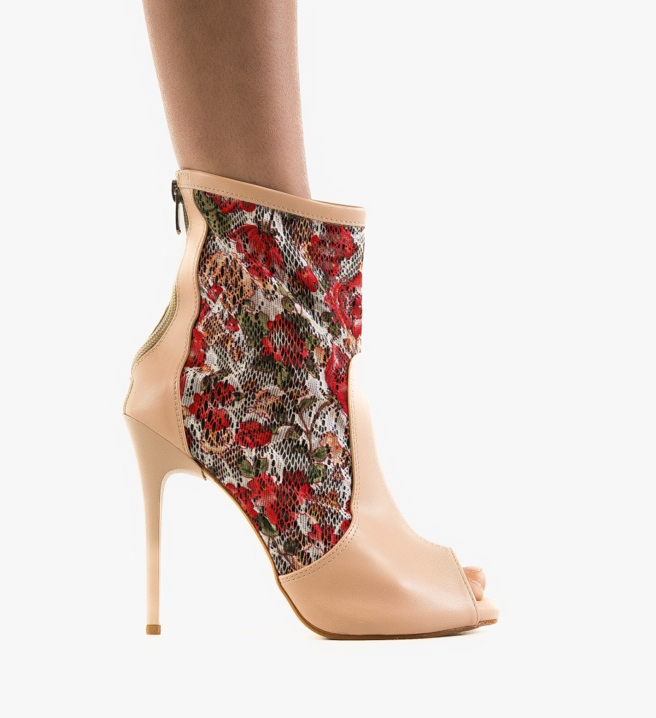 Botine dama Nixon Bej - 5 | YEO