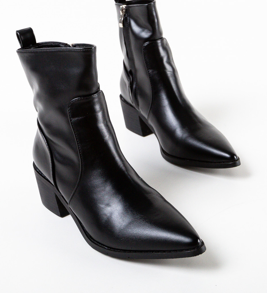 Botine dama Oreb Negre - 4 | YEO