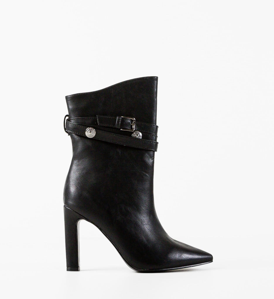 Botine dama Russell Negre - 3 | YEO