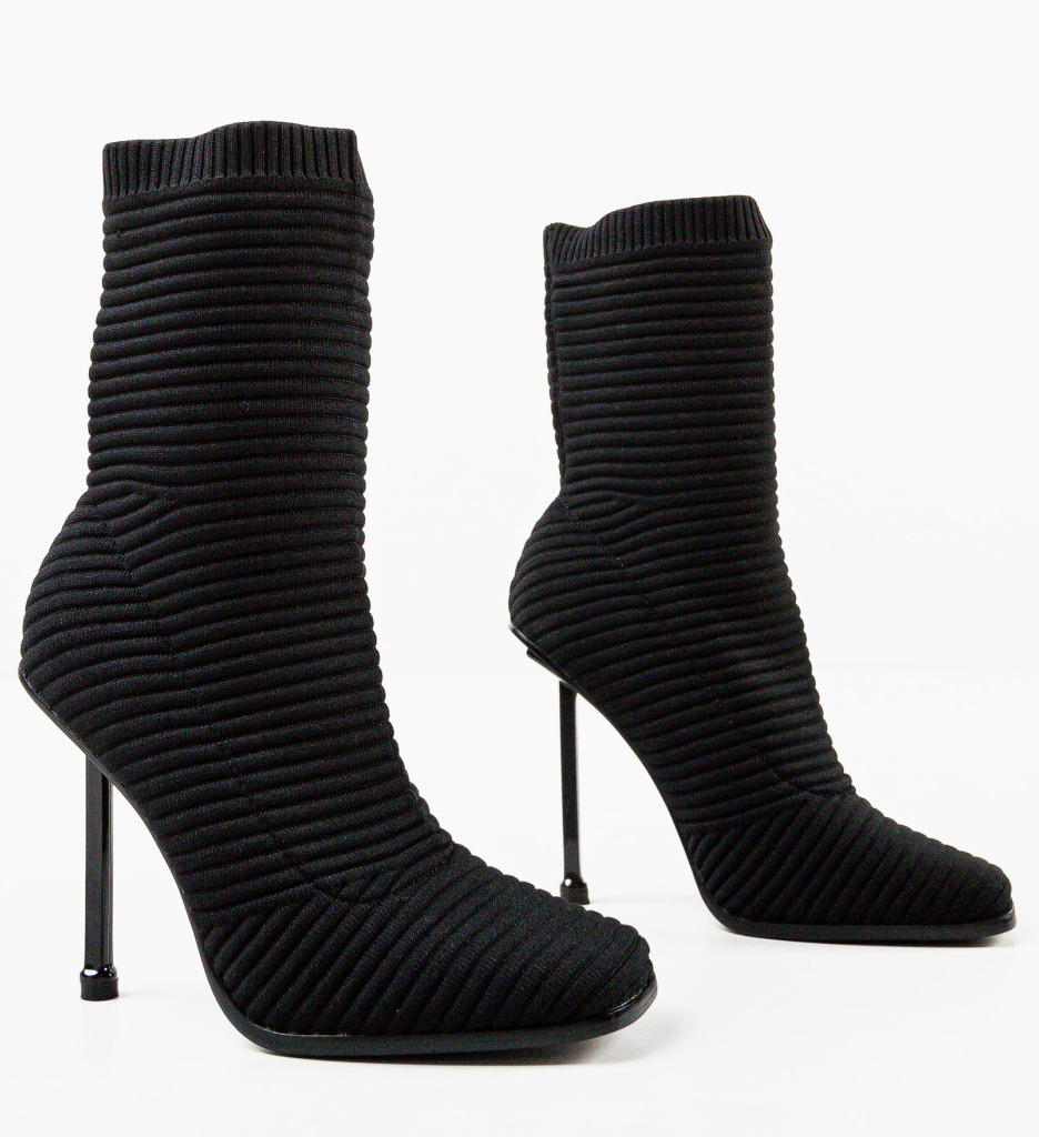 Botine dama Ryxy Negre - 5 | YEO