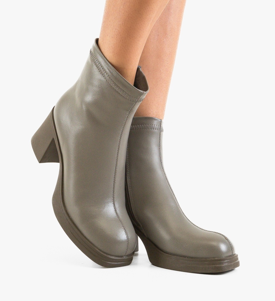 Botine dama Tafta Gri