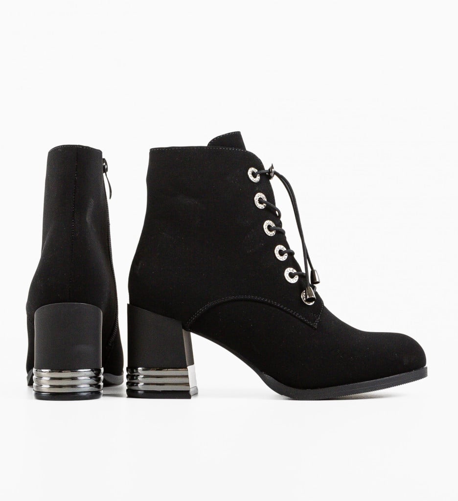 Botine dama Thea Negre - 5 | YEO