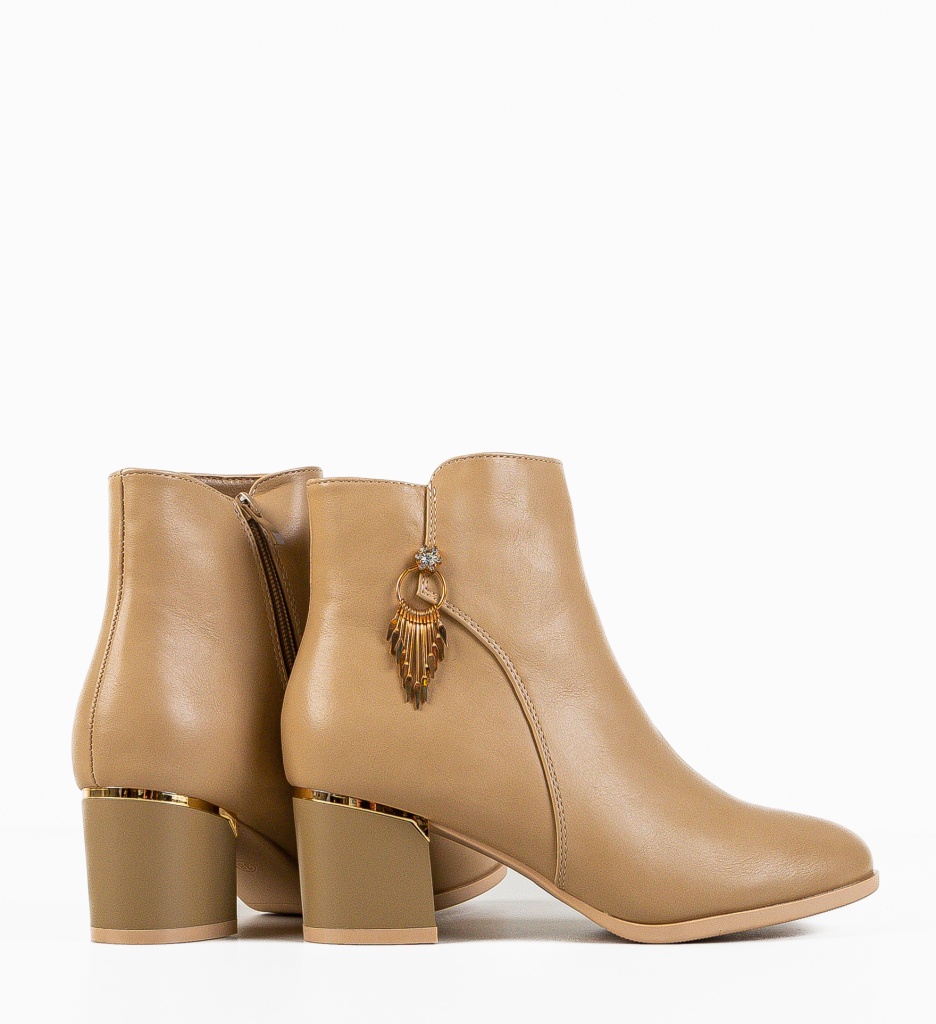 Botine dama Tovia Khaki - 4 | YEO