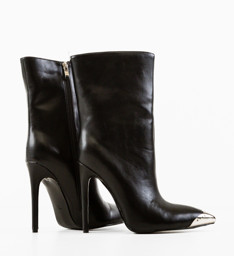 Botine dama Tylar Negre - 4 | YEO