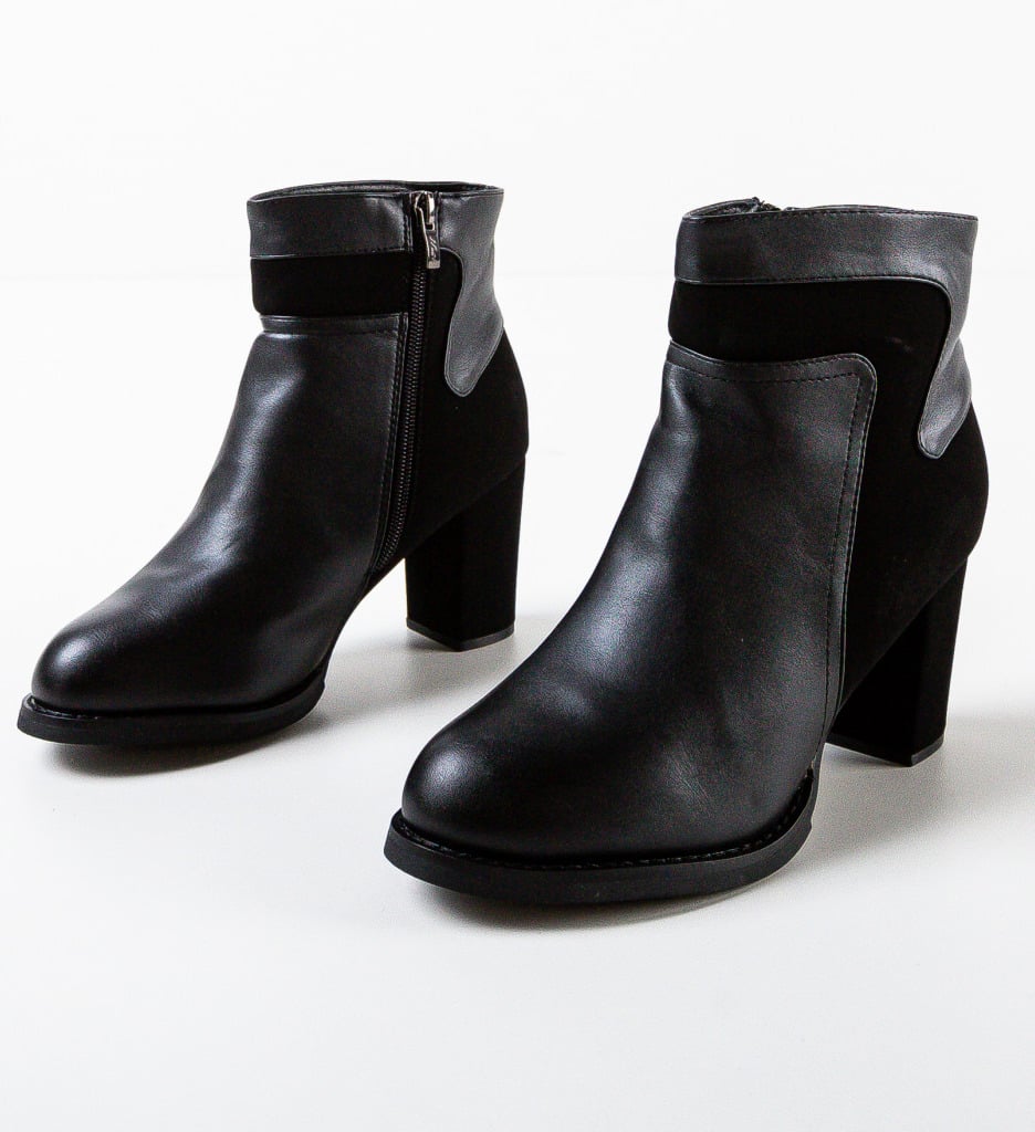 Botine dama Veka Negre 2 - 5 | YEO