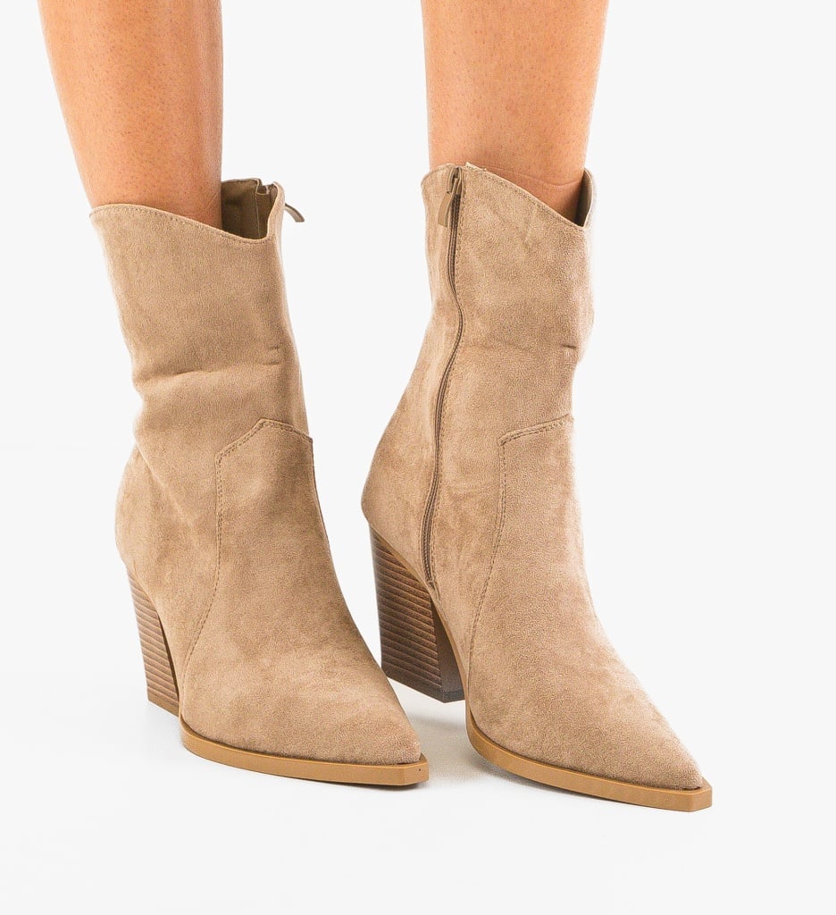 Botine dama Vela Khaki - 2 | YEO