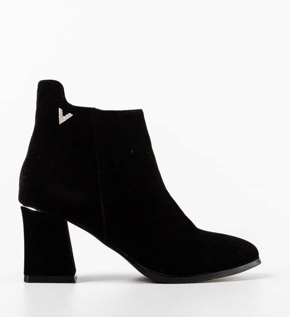 Botine dama Ward Negre - 3 | YEO