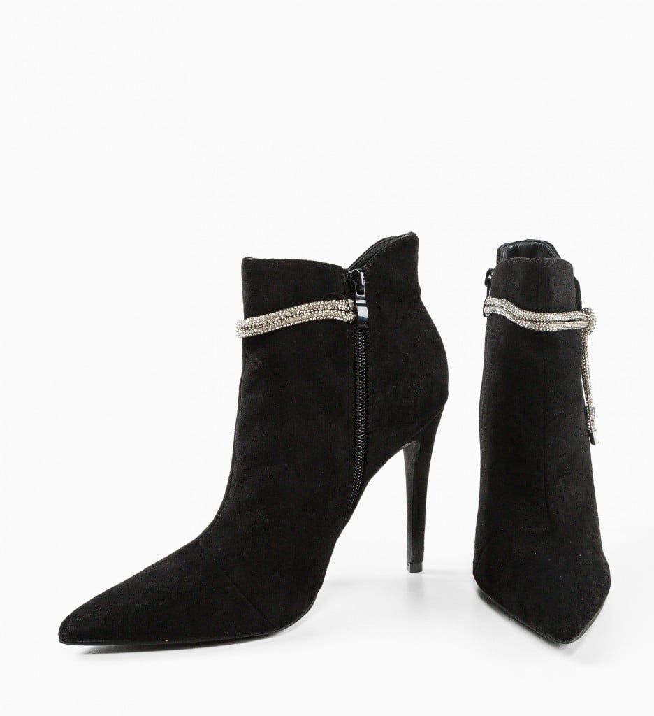 Botine dama Warna Negre - 5 | YEO