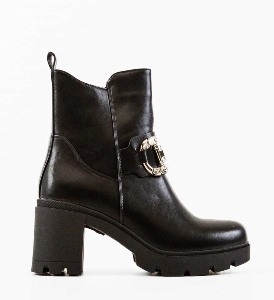 Botine dama Yancy Negre - 3 | YEO