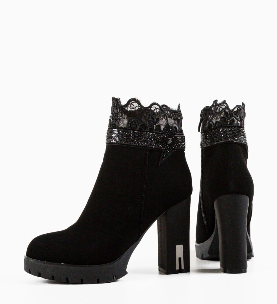 Botine dama Zak Negre - 6 | YEO