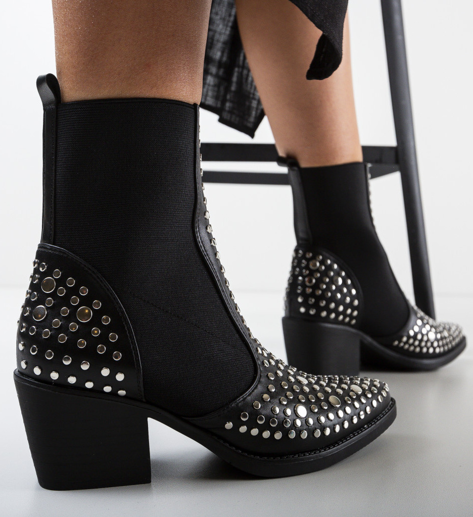 Botine Farley Negre - 3 | YEO