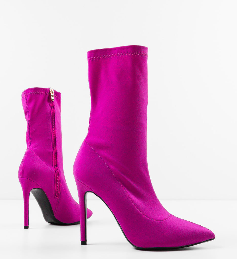 Botine Hugo Fuchsia - 5 | YEO