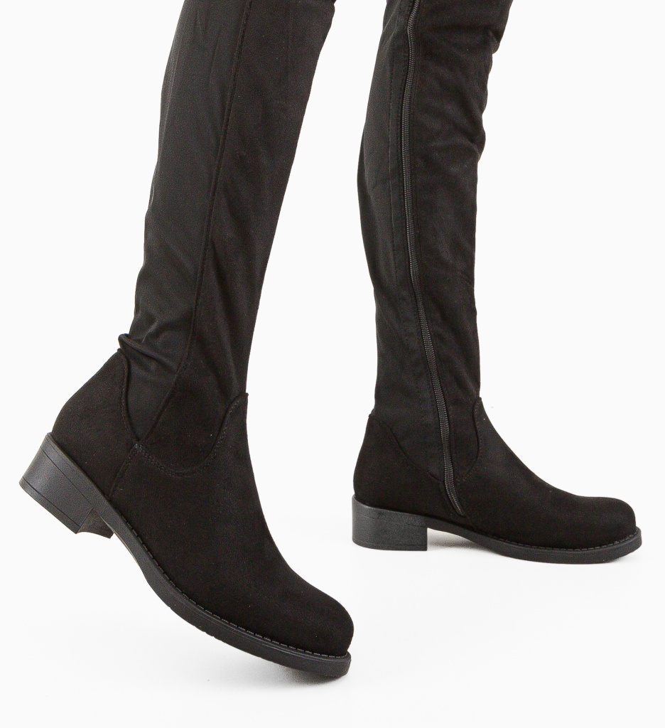 Cizme dama Camilia Negre - 4 | YEO