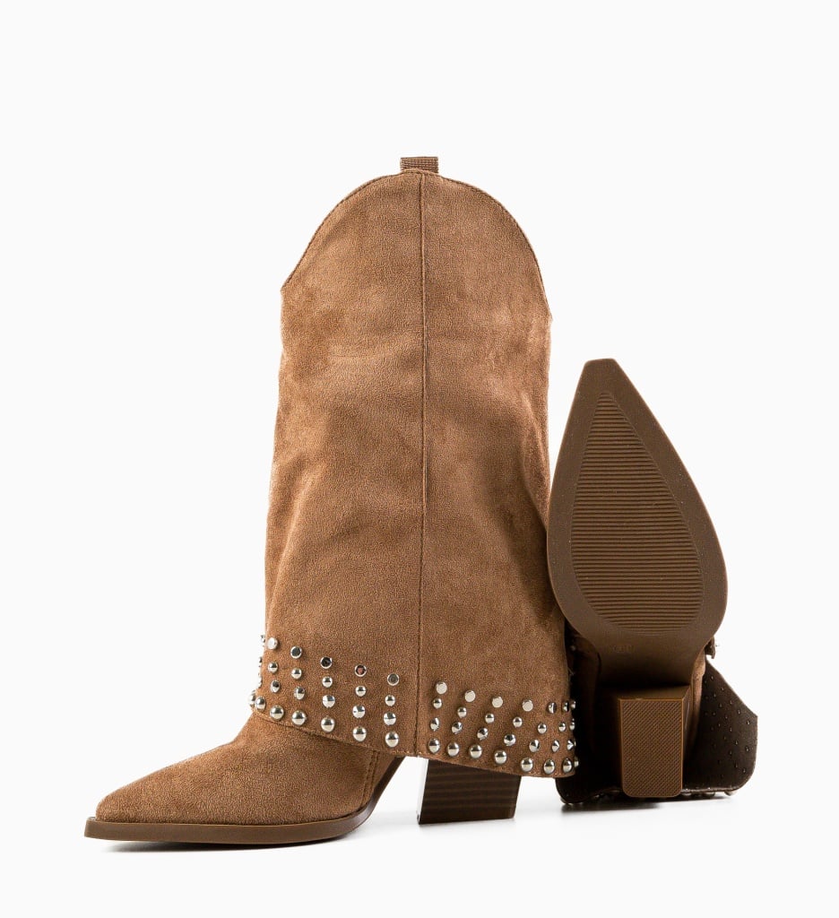 Cizme dama Guillot Camel - 5 | YEO