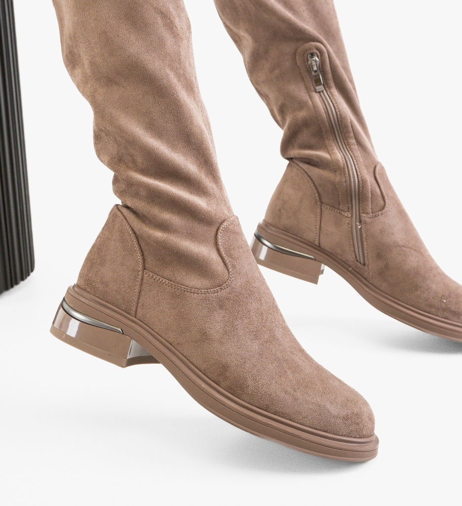 Cizme dama Narko Khaki - 5 | YEO