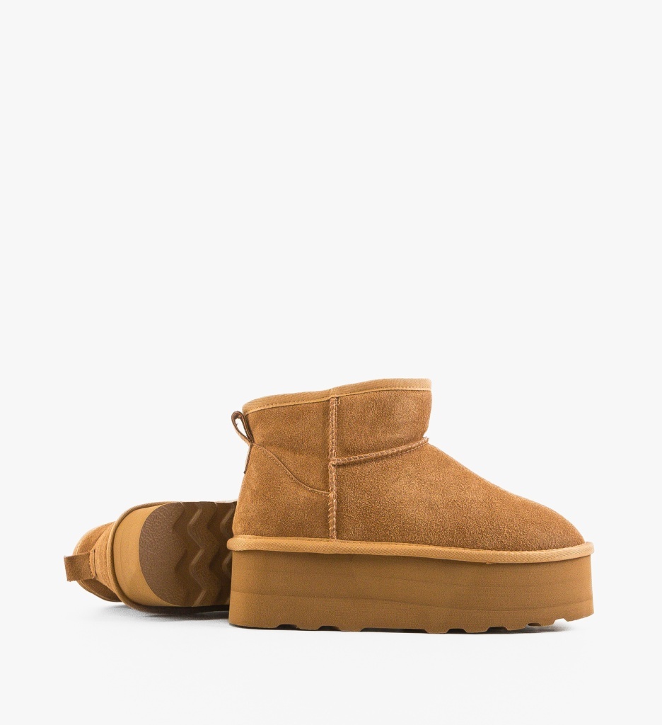 Cizme tip Ug Keston Camel - 4 | YEO