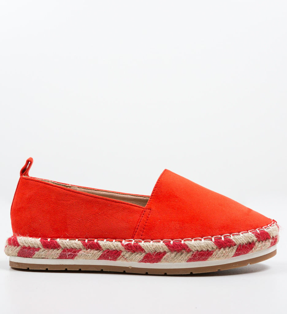 Espadrile Amiz Rosii - 4 | YEO