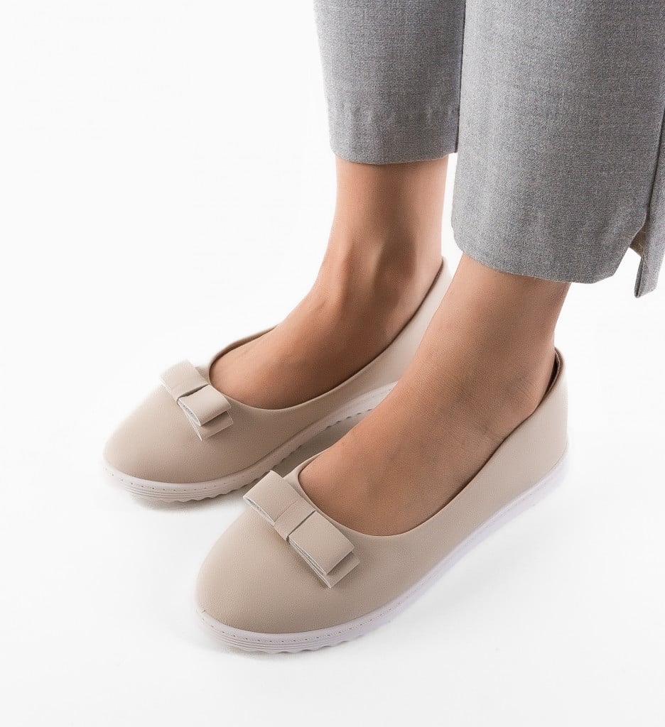 Espadrile Casual Laqaf Bej - 5 | YEO