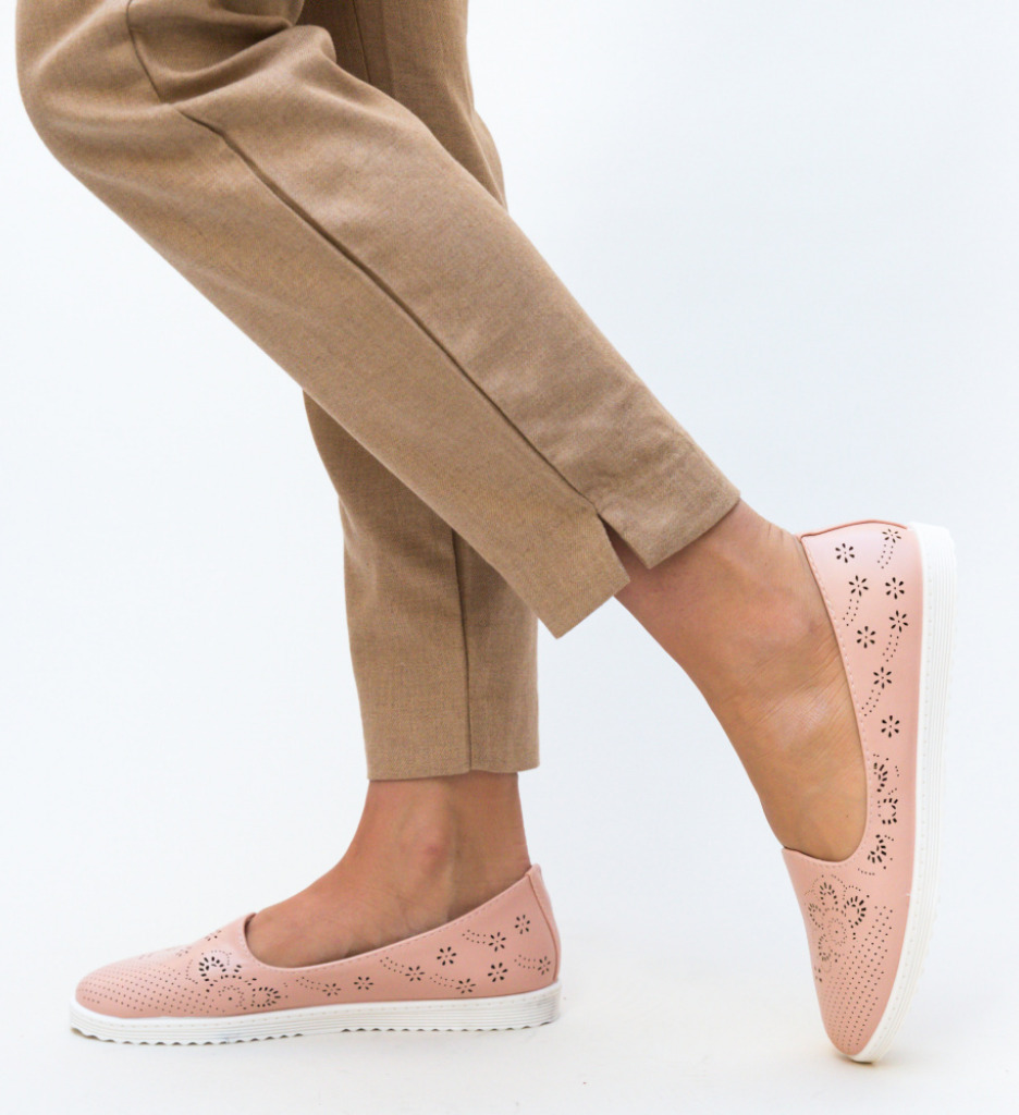 Espadrile Casual Milye Roz - 2 | YEO