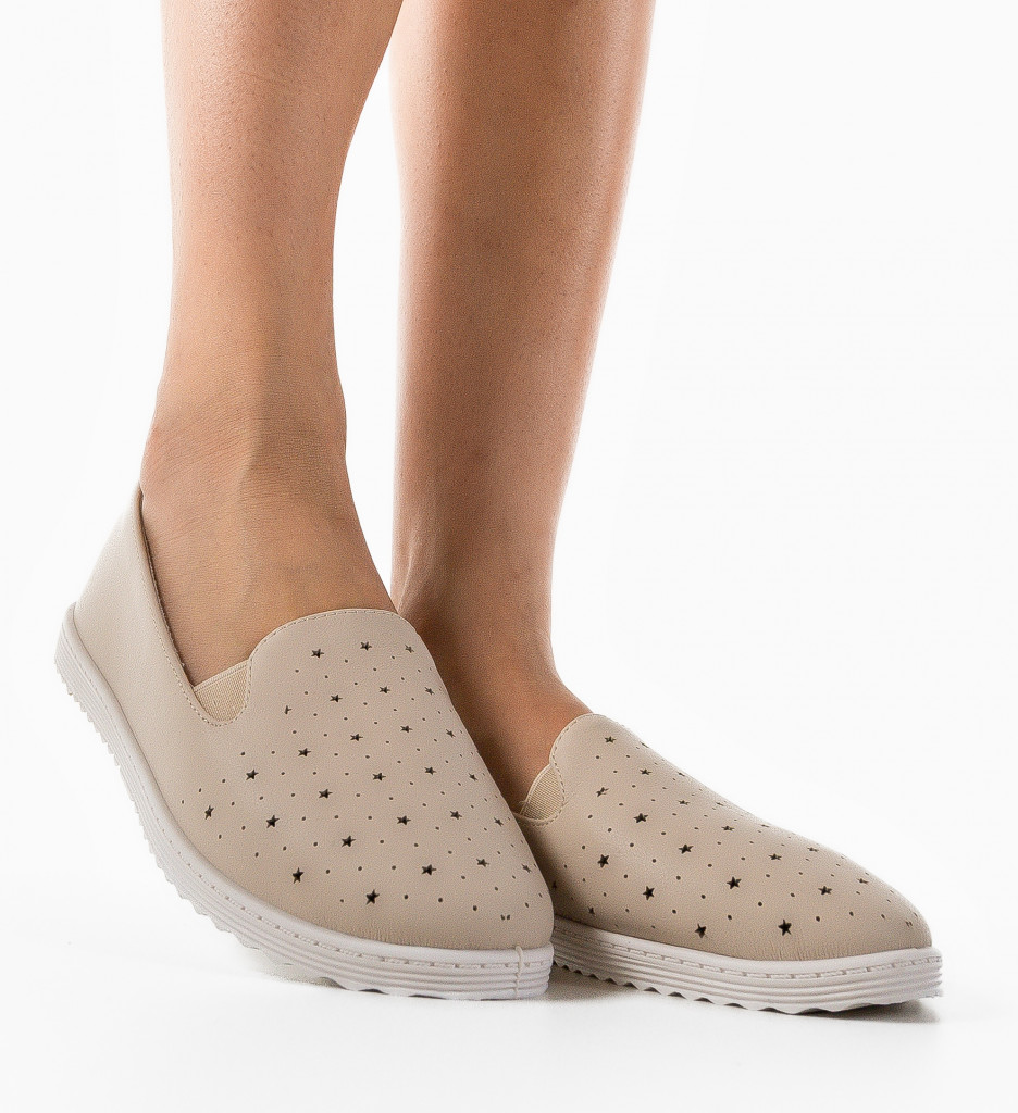 Espadrile Casual Starru Bej - 2 | YEO