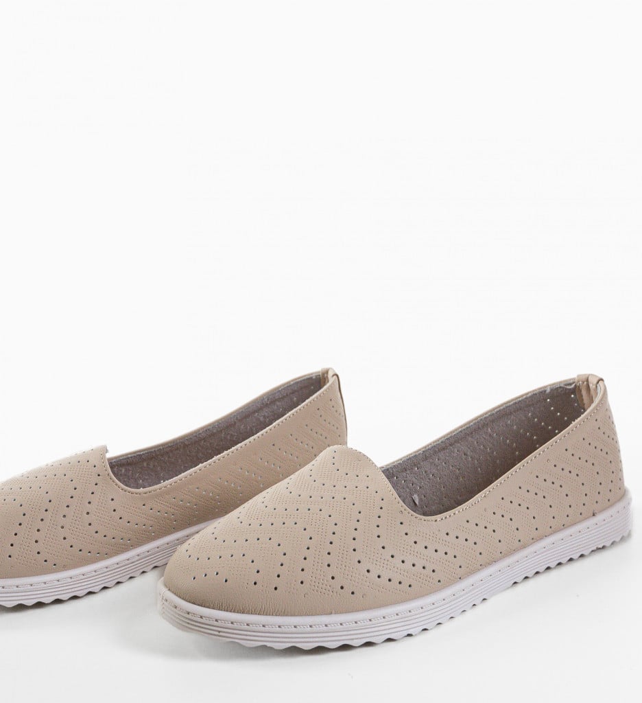 Espadrile Casual Waddy Bej - 5 | YEO