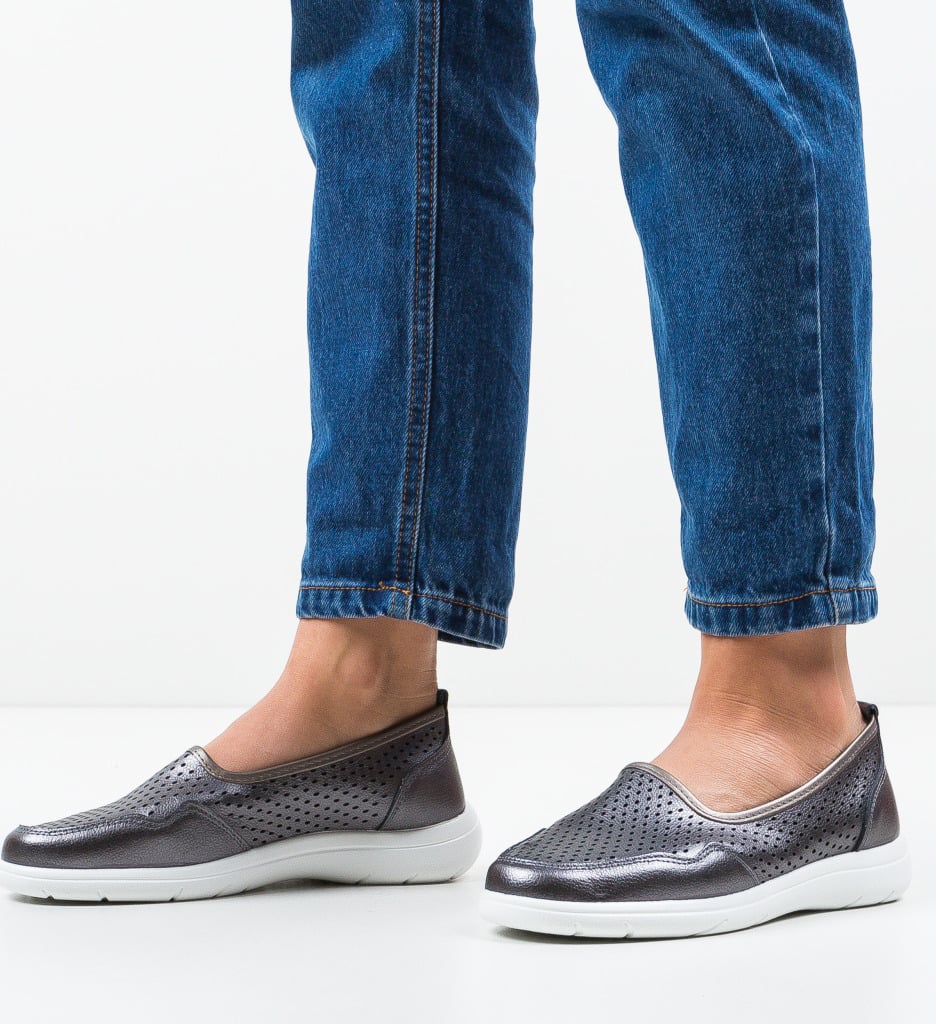 Espadrile Chapman Gri - 1 | YEO