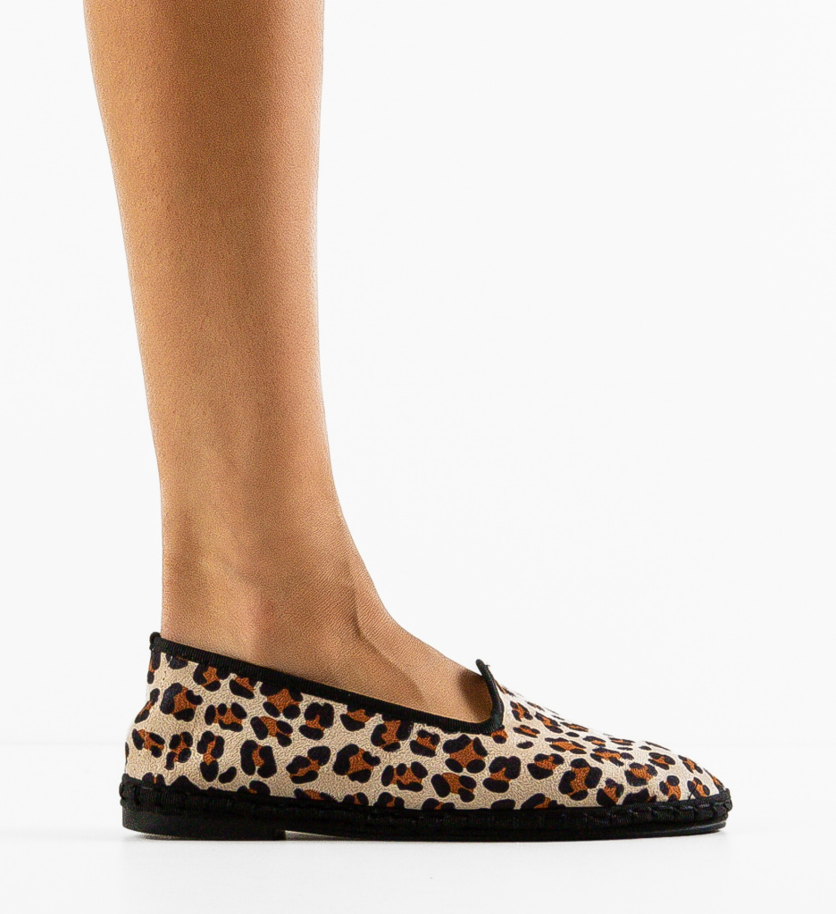 Espadrile dama Arden Animal Print - 4 | YEO