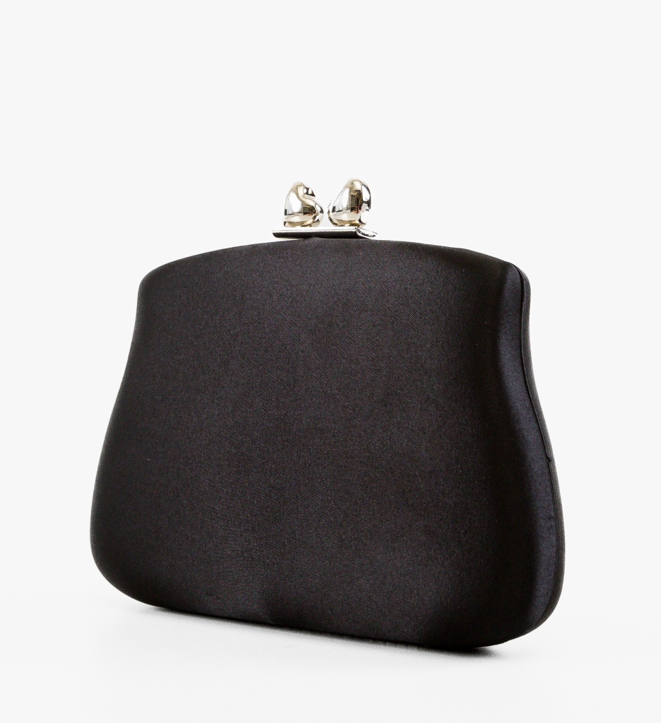 Geanta plic Heart Neagra - 3 | YEO